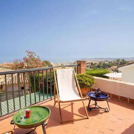 Casa Ancladero Big Rooftop Terrace, 2 Bedroom W Garden And View * Fuengirola