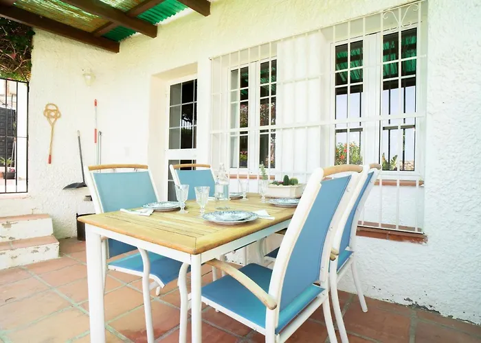 Casa Ancladero Big Rooftop Terrace, 2 Bedroom W Garden And View Fuengirola