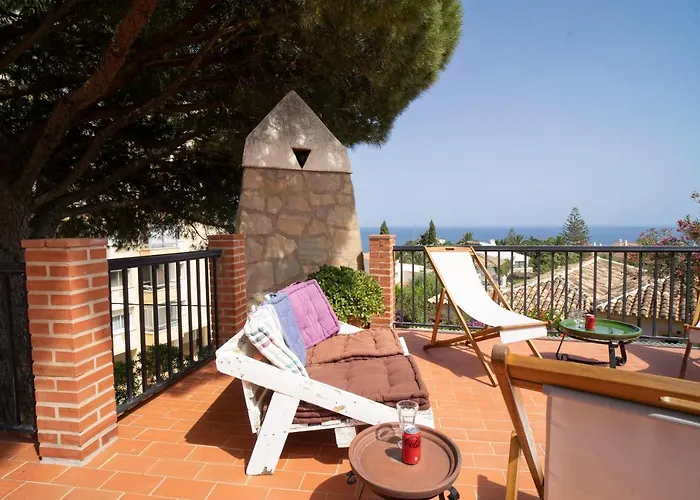 Casa Ancladero Big Rooftop Terrace, 2 Bedroom W Garden And View